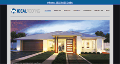 Desktop Screenshot of idealroofing.com.au